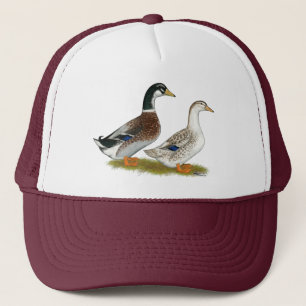 Enten: Silbernes Appleyard Truckerkappe