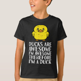 Enten sind Phantastisch, daher lustige Girl Boys T-Shirt