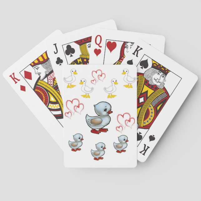 Enten Spielkarten Deck (Rückseite)