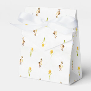 Enten und Affodien quacken in den Frühling Geschenkschachtel