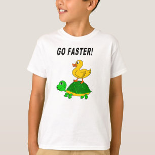 Enten-und Schildkröte-T - Shirt