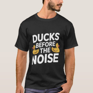 Enten vor dem Lärm Süße Gummiente T-Shirt