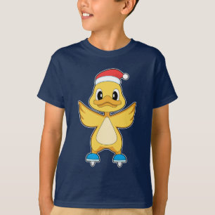 Enten-Weihnachten-Eislaufen T-Shirt