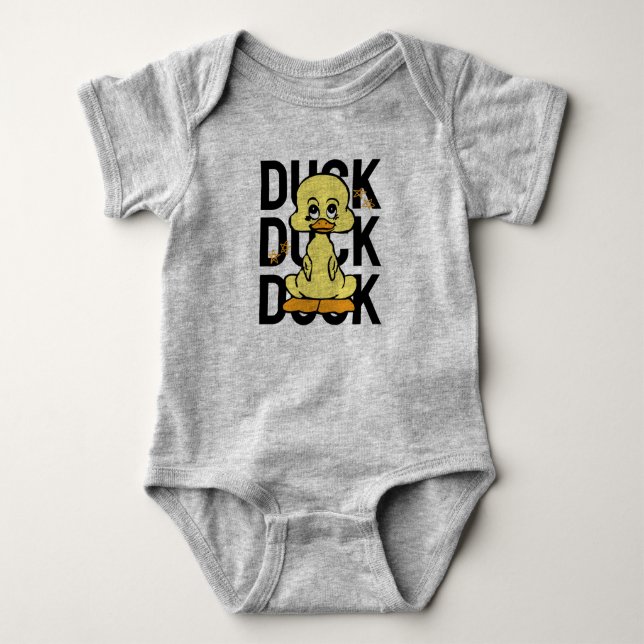 Entenbaby Baby Strampler (Vorderseite)