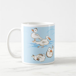Entenbecher mit Skizze Kaffeetasse