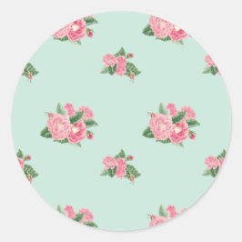 Enteneierblüte Runder Aufkleber