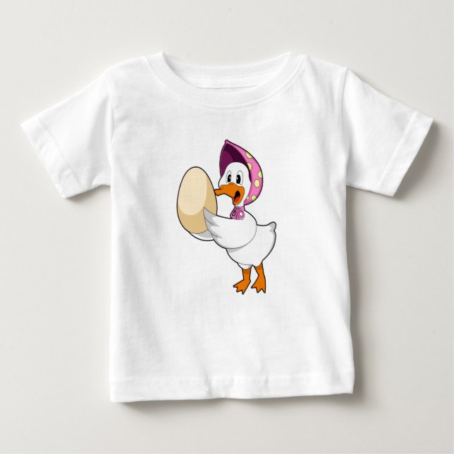 Enteneig Baby T-shirt (Vorderseite)