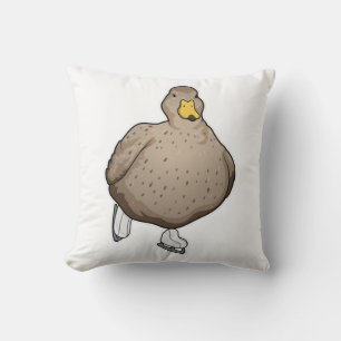 Enteneis Skaten Ice Skate Kissen