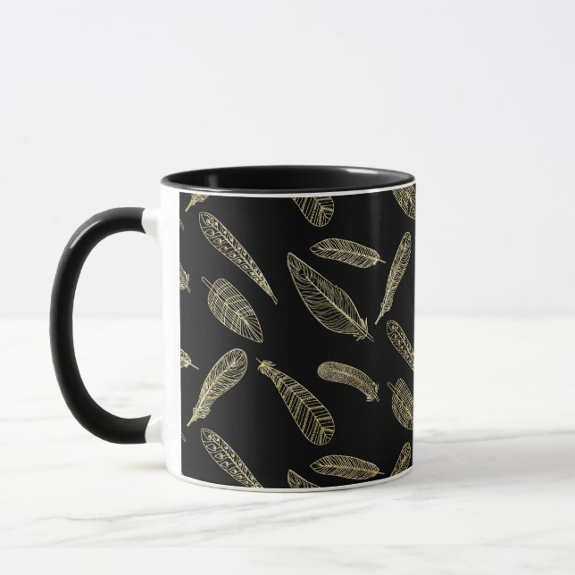 Entenfedern Kaffeetasse (Links)