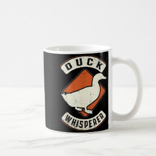 Entenflüsterer Vintage Clic Retro Tierliebe Kaffeetasse
