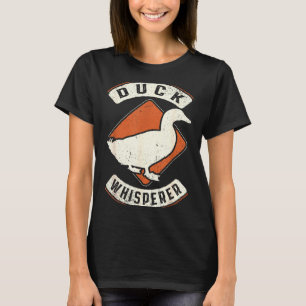 Entenflüsterer Vintage Clic Retro Tierliebe T-Shirt
