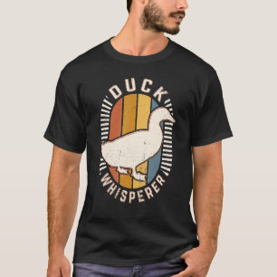 Entenflüsterer Vintage Klassiker Retro Tierliebe T-Shirt