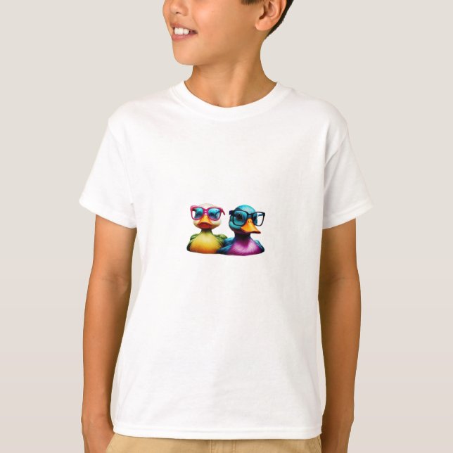 Entenhemd für Kinder T - Shirt (Vorderseite)