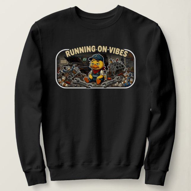 Entenhumor Sweatshirt (Design vorne)
