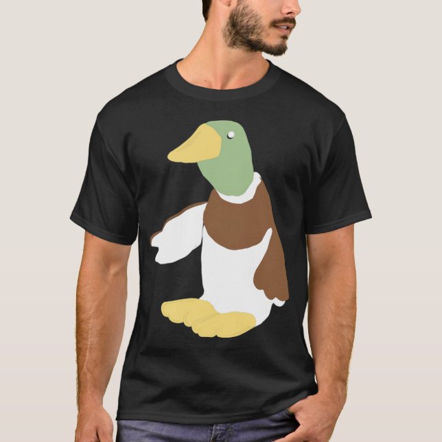 Entenhunde schwarze Labradore T-Shirt (Vorderseite)