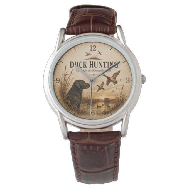 Entenjagd  armbanduhr (Vorderseite)