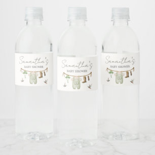 Entenjagd-Baby-Party Wasserflaschenetikett