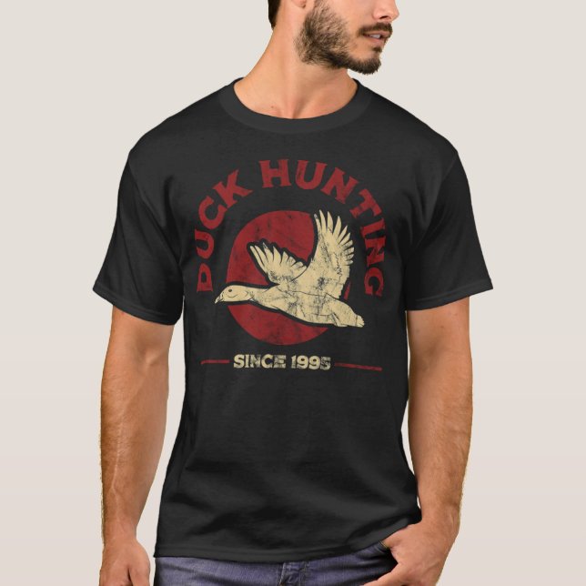 Entenjagd cooler Tierfreund  T-Shirt (Vorderseite)
