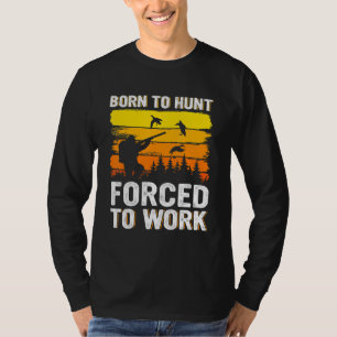 Entenjagd Gänse Jäger Wasservögel Jäger Enthusiusi T-Shirt