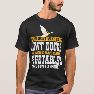 Entenjagd Hund drucken Schokolade Labrador T-Shirt