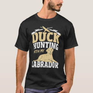 Entenjagd Hund Labrador Waterfowl Duck Hunter T-Shirt