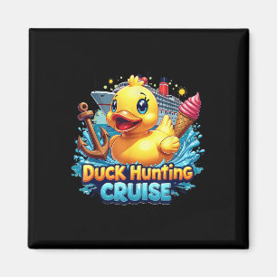 Entenjagd-Kreuzfahrt Jäger Gummi-Ente Sommer Boot Magnet