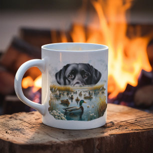 Entenjagd Loyal Retriever Mallard Marsh Kaffeetasse