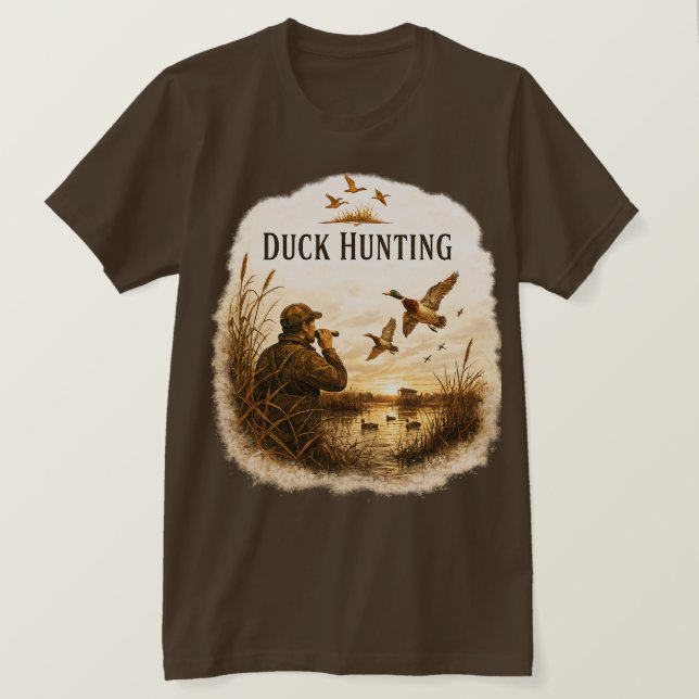 Entenjagd  T-Shirt (Design vorne)