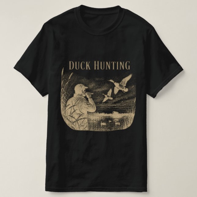 Entenjagd  T-Shirt (Design vorne)