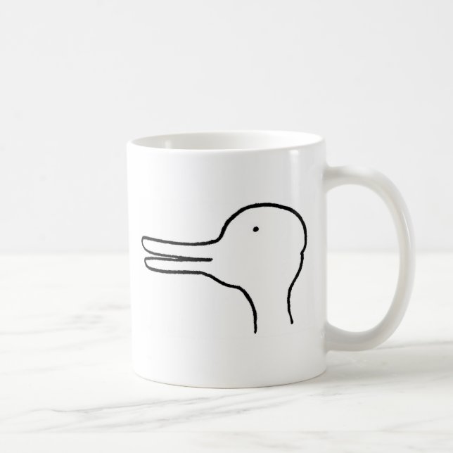Entenkaninchen - wittgenstein kaffeetasse (Rechts)