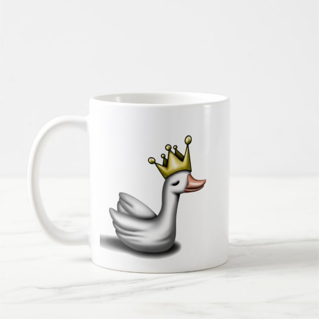 Entenkönigin Kaffeetasse (Links)