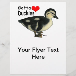 Entenküken muss man einfach lieben flyer