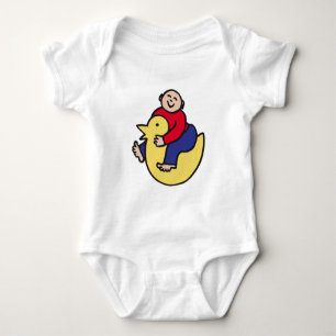 Entenreiter Baby Strampler