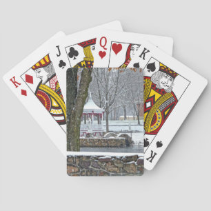 Ententeich bei Ste. Marie Du Lac Spielkarten