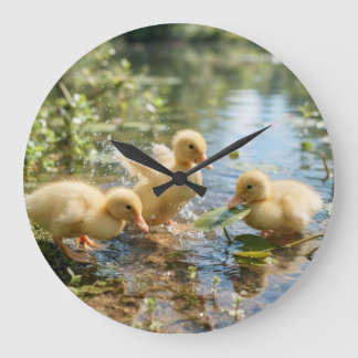 Entenuhr Große Wanduhr