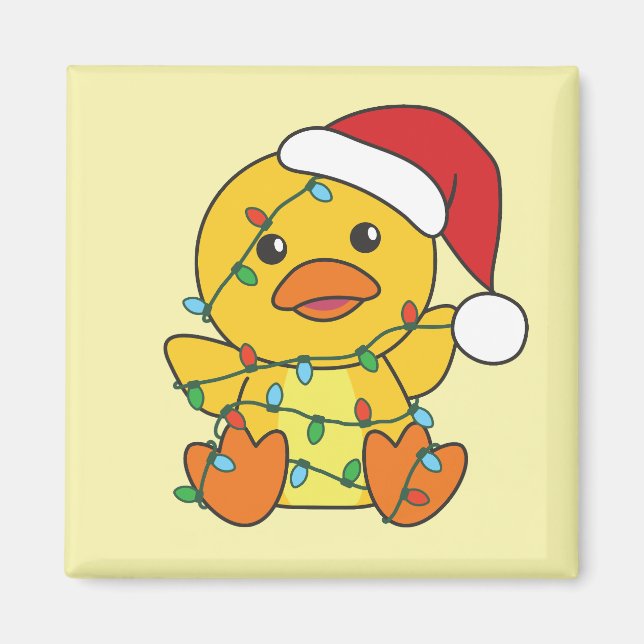 Entenweihnachtskinder Magnet (Vorne)