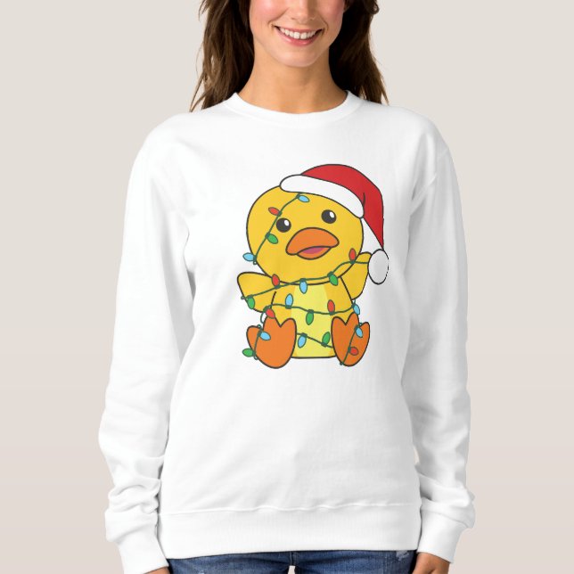 Entenweihnachtskinder Sweatshirt (Vorderseite)
