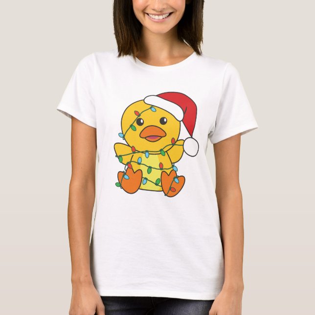 Entenweihnachtskinder T-Shirt (Vorderseite)
