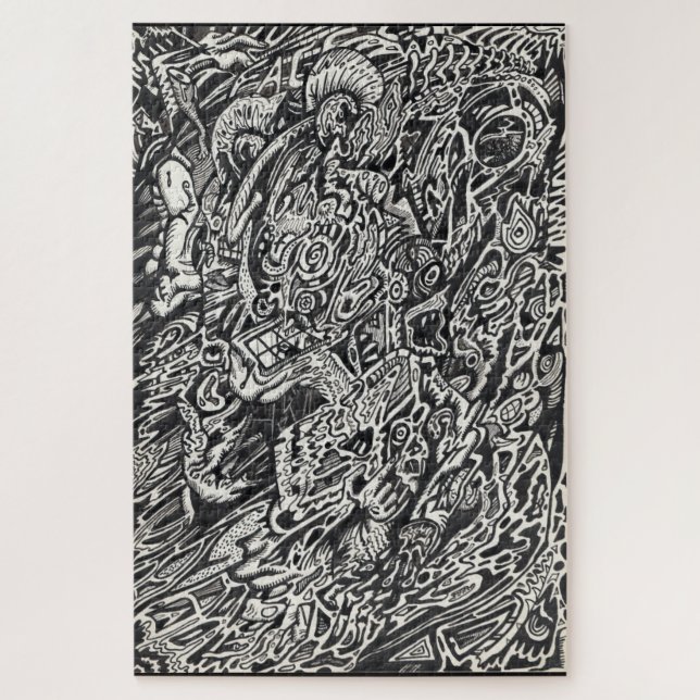 Enter, der Microdot-Mann Puzzle (Vertikal)