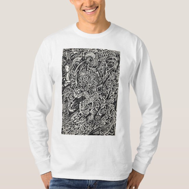 Enter, The Microdot Man T - Shirt (Vorderseite)
