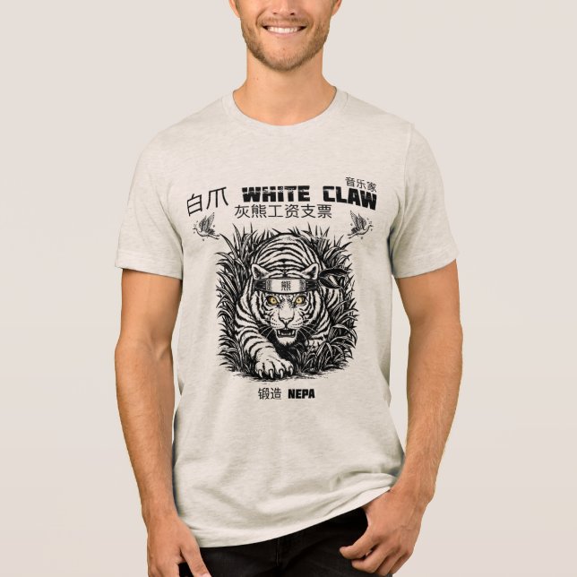 Enter The White Claw II Tri-Blend Shirt (Vorderseite)