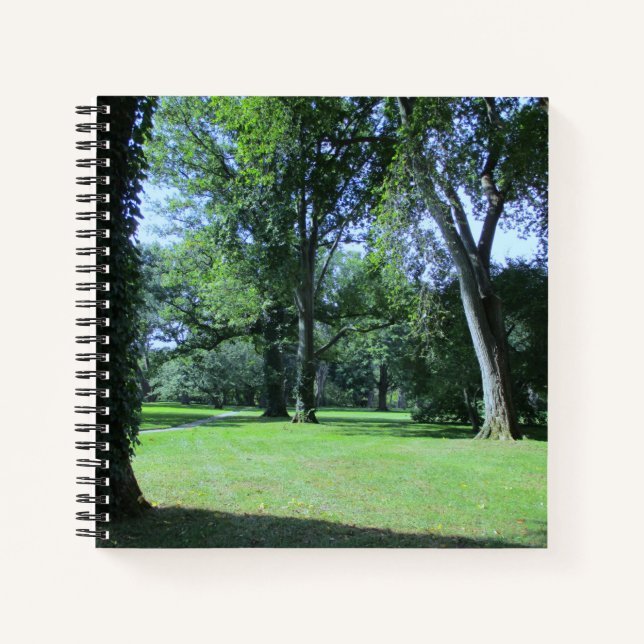 Entering the Greenwood Notebook Notizbuch (Vorderseite)