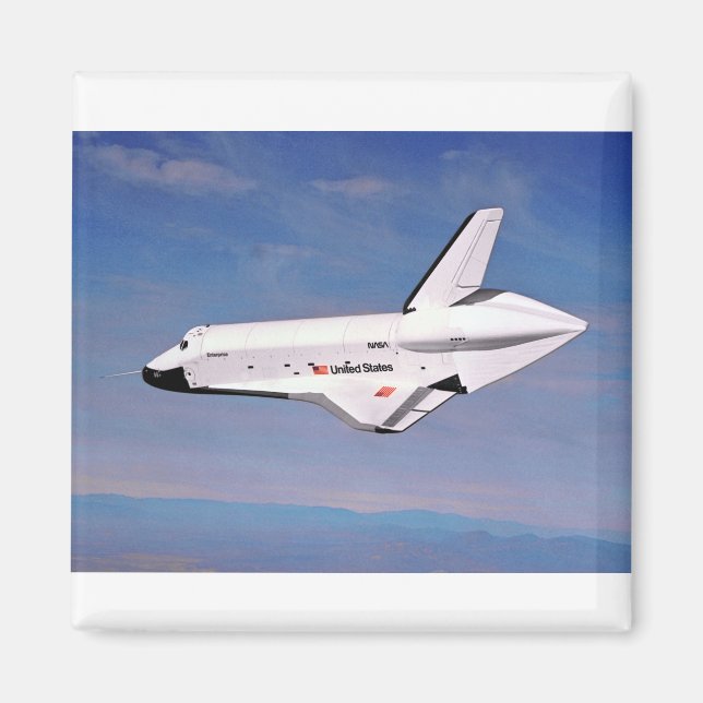 Enterprise Space Shuttle Magnet (Vorne)