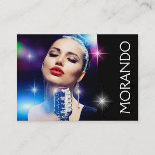 Entertainment Artist / Agent / Sprachunterricht -  Visitenkarte