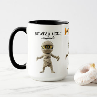 Entfalte deine Mummy-Probleme Halloween Tasse