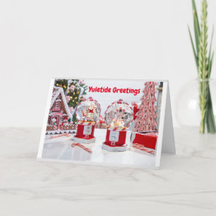 **Entfalte ein fröhliches Weihnachten** Karte