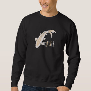 Entfalten – Japanisches Koi-Symbol des Wachstums Sweatshirt