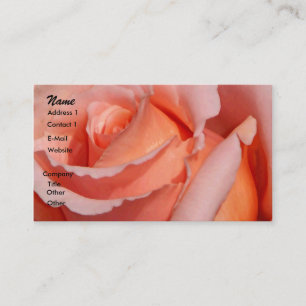 Entfaltung von Rose_Visitenkarte Visitenkarte