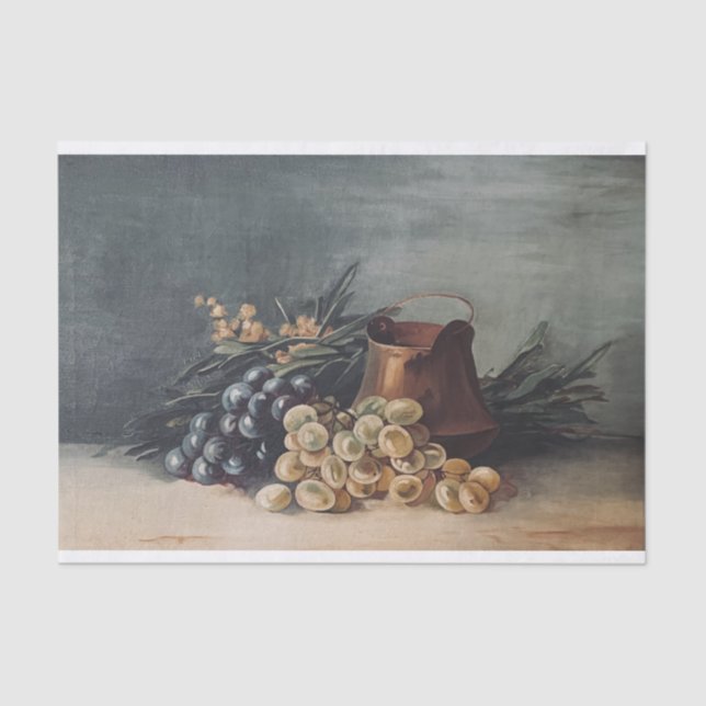 Entfärbungspapier Fruchtkupfer Vintag Seidenpapier (Vorderseite)