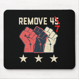 Entferne 47 um die Demokratie zu retten Mousepad
